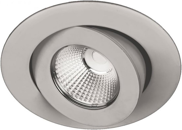 WAC Lighting Oculux R3BRA-S930-WT 3.5" LED Round Adjustable Trim Engine Finish 90+CRI and 3000K Spot Beam White