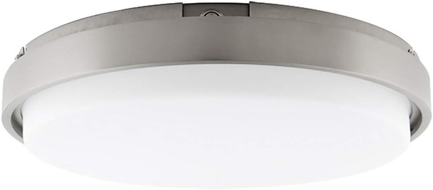 WAC Lighting Lithium LED 11in Round Flush Mount 5-CCT Selectable 2700K-3000K-3500K-4000K-4500K in Brushed Nickel
