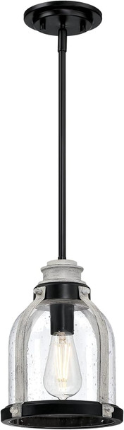 Westinghouse 6356300 Cindy Mini Pendant 1 Light Oil Rubbed Bronze  Oil-rubbed Bronze