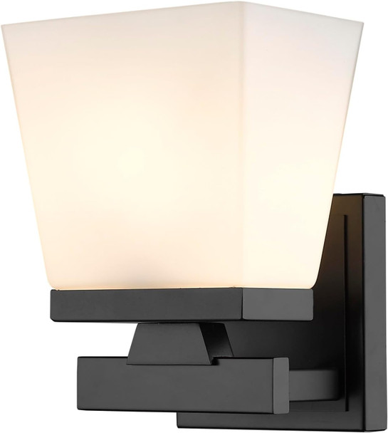 Z-Lite 1937-1S-BN Astor Wall Sconce 1-Light 60 Watts Brushed Nickel