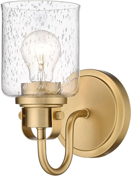 Z-Lite 340-1S-CH Kinsley Wall Sconce 1-Light 100 Watts Chrome