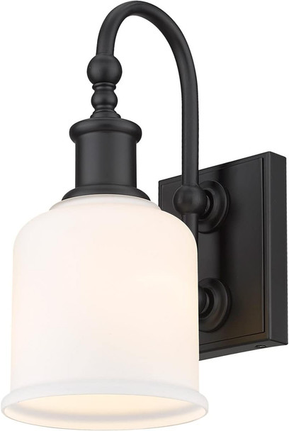 Z-Lite 1 Light Wall Sconce 733-1S-MB Black