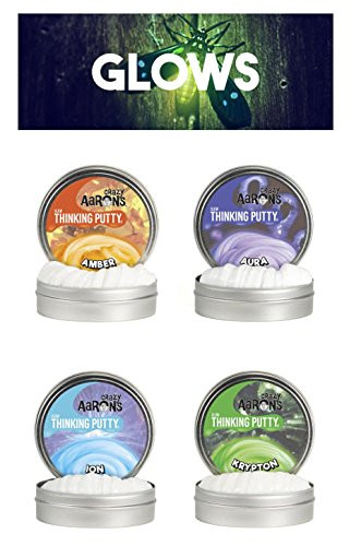 Crazy Aaron's Putty .47 oz Mini Tin Assortment - 12 Pack