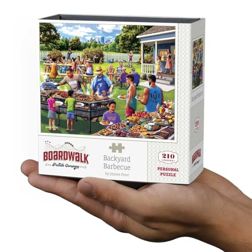 D·O·W·D·L·E Backyard Barbeque by Boardwalk - Personal Puzzle - 210 Piece