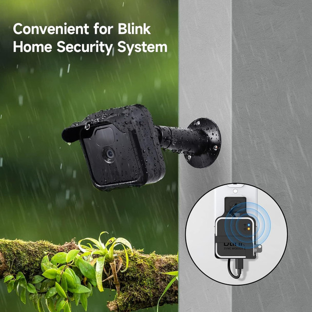 Ayotu Protective Cover for Blink Outdoor 3 (3th Gen), Bundle with 64GB Flash Drive Outlet Mount for Blink Sync Module 2, Compatible with Blink Home Security Accessories(NO Camera and Module), Black Ayotu Protective Cover for Blink Outdoor 3 (3th Gen), Bundle with 64GB Flash Drive Outlet Mount for Blink Sync Module 2, Compatible with Blink Home Security Accessories(NO Camera and Module), Black