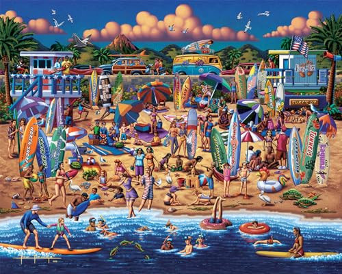 D·O·W·D·L·E Dowdle Personal Puzzle - Surfin' USA - 210 Piece