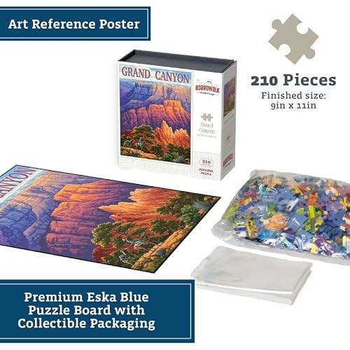D·O·W·D·L·E Grand Canyon by Boardwalk - Personal Puzzle - 210 Piece