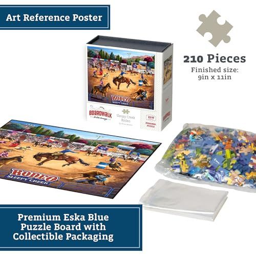 D·O·W·D·L·E Rodeo at Sleepy Creek by Boardwalk - Personal Puzzle - 210 Piece