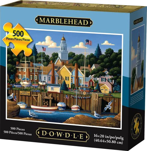 D·O·W·D·L·E Dowdle Jigsaw Puzzle - Marblehead - 500 Piece