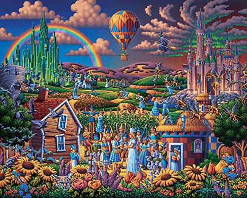 D·O·W·D·L·E Dowdle Jigsaw Puzzle - The Wonderful Wizard of Oz - 1000 Piece