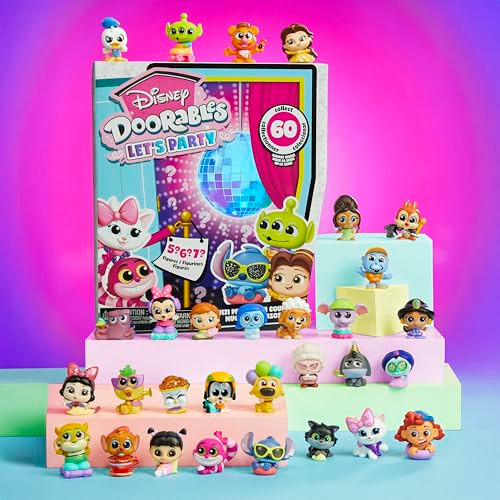 Disney Doorables Let™s Party Multi-Peek Series 14, Collectible 1.5 Inch Toy, Easter Basket Fillers, s, Presents, Boys and Girls Toy Ages 5 and Up