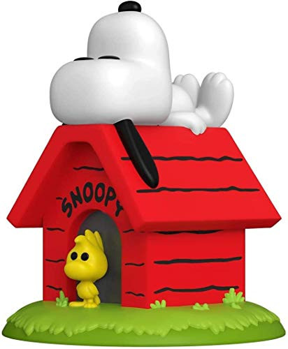Funko Pop Deluxe: Peanuts - Snoopy on Doghouse, Red
