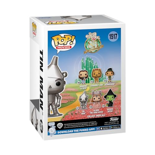 Funko POP Movies: The Wizard of Oz - The Tin Man - Collectable Vinyl Figure -  Idea - Official Merchandise - for Kids & Adults - Movies Fans - Model Figure for Collectors and Display