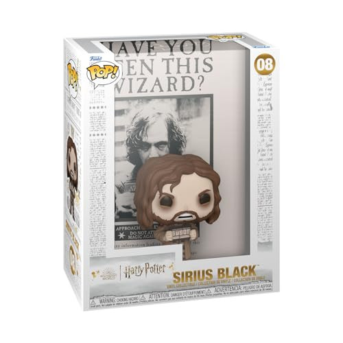 Funko POP Cover: Harry Potter Prisoner of Azkaban - Poster with Sirius Black - Collectable Vinyl Figure -  Idea - Official Merchandise - for Kids & Adults - Movies Fans