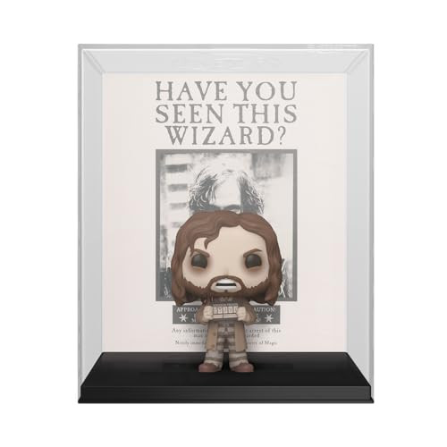 Funko POP Cover: Harry Potter Prisoner of Azkaban - Poster with Sirius Black - Collectable Vinyl Figure -  Idea - Official Merchandise - for Kids & Adults - Movies Fans