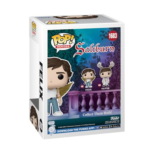 Funko Pop Movies: Saltburn - Felix - (Saltburn) Catton - Concept IP - Collectable Vinyl Figure -  Idea - Official Merchandise - Toys for Kids & Adults - Drama Fans - Model Figure for Collectors