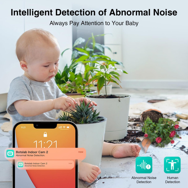 Smart Pan Tilt Camera, 2K WiFi Indoor Home Security Dome Camera with Human and Motion Detection, Night Vision Baby Monitor, Compatible with Alexa Smart Pan Tilt Camera, 2K WiFi Indoor Home Security Dome Camera with Human and Motion Detection, Night Vision Baby Monitor, Compatible with Alexa