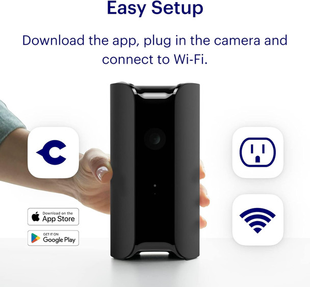 Canary Pro Indoor Home Security Camera 1080p HD WiFi IP | 24/7 Watch Live Video, Siren, Climate Monitor, Motion Alerts, Two-Way Talk, Night Vision, 10x Zoom, Private Mode, Works with Alexa and More Canary Pro Indoor Home Security Camera 1080p HD WiFi IP | 24/7 Watch Live Video, Siren, Climate Monitor, Motion Alerts, Two-Way Talk, Night Vision, 10x Zoom, Private Mode, Works with Alexa and More