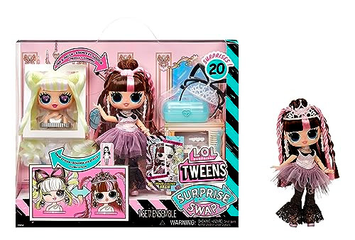 L.O.L. Surprise Tweens Surprise Swap Bronze-2-Blonde Billie Fashion Doll with 20+ Surprises Including Styling Head and Fabulous Fashions and Accessories “ Great  for Kids Ages 4+
