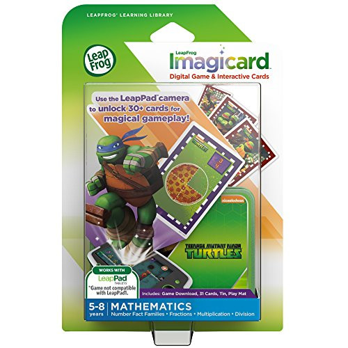 LeapFrog Imagicard Teenage Mutant Ninja Turtles Learning Game (for LeapPad Tablets) Toy