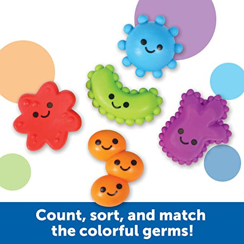 Learning Resources Silly Science Fine Motor Sorting Set - 55 Pieces, Age 3+ Preschool Science Toys and Games