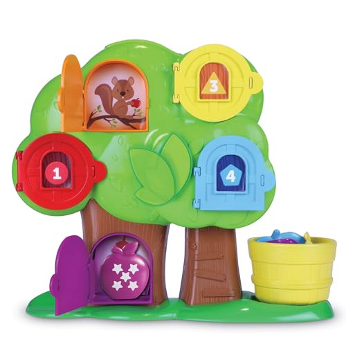 Learning Resources Hide & Seek Learning Treehouse, Letter Games, Toddler Learning Treehouse, Ages 18 mos+