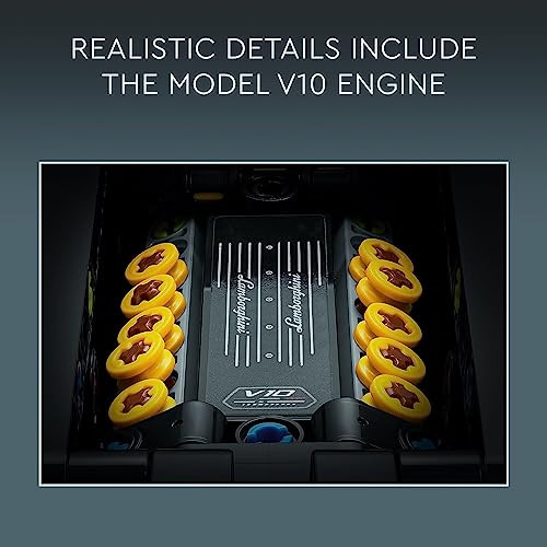 LEGO Technic Lamborghini HuracÃ¡n Tecnica Advanced Sports Car Building Kit for Kids Ages 9 and up Who Love Engineering and Collecting Exotic Sports Car Toys, 42161