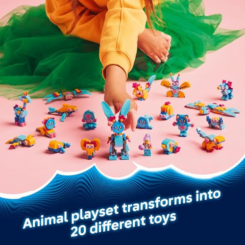 LEGO DREAMZzz Bunchu's Creative Animal Adventures - Fantasy Bunny Toy for Kids, Boys and Girls, Ages 7+ - 20 Building Options - Building Set with Izzie Minifigure -  Idea for Birthdays - 71488