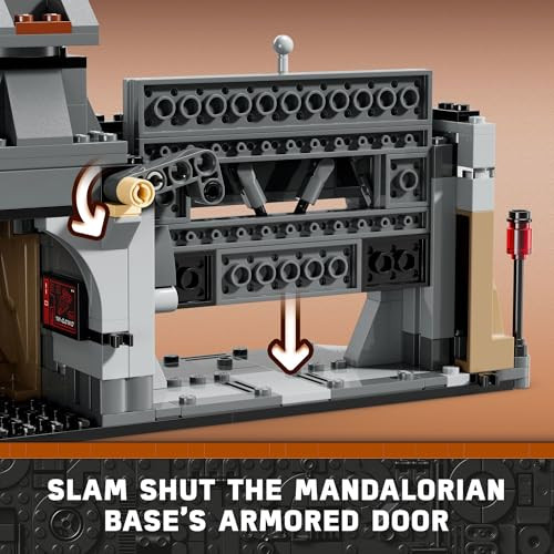 LEGO Star Wars: The Mandalorian Paz Vizsla and Moff Gideon Battle, Fun Building Set for Kids, Collectible Star Wars Toy with 4 Minifigures, Birthday  for 7 Year Old Boys and Girls, 75386