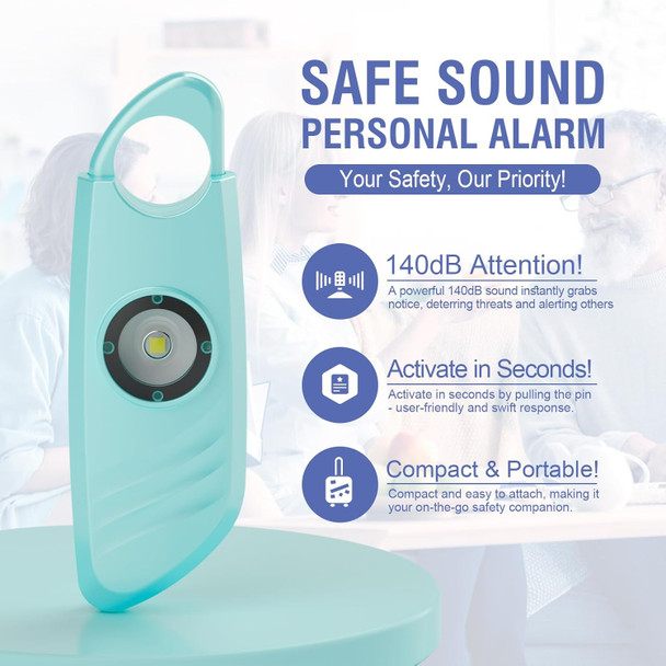 Personal Safety Alarm for Women, 2 Packs 140db Siren, Safe Sound Personal Alarm, Strobe Light and Key Chain, Personal Safety Devices for Women, Men, Children, Elderly Personal Safety Alarm for Women, 2 Packs 140db Siren, Safe Sound Personal Alarm, Strobe Light and Key Chain, Personal Safety Devices for Women, Men, Children, Elderly