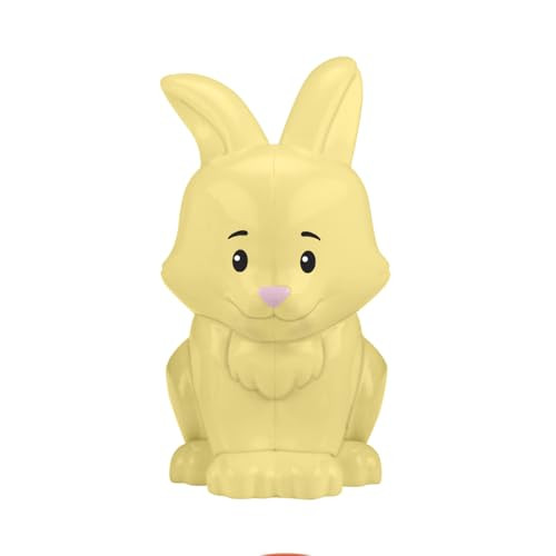 Little People Replacement Part for Fisher-Price Toddler Dollhouse Forest Playset HWB29 - Yellow Bunny Rabbit Figure