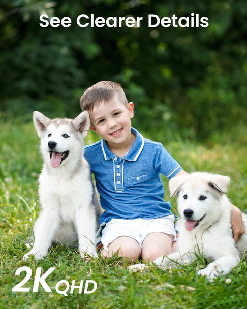 2K Security Camera Outdoor 2Packs, WiFi Outdoor Security Cameras Pan-Tilt 360° View, 3MP Surveillance Cameras with Motion Detection and Siren, 2-Way Audio, Full Color Night Vision, Waterproof 2K Security Camera Outdoor 2Packs, WiFi Outdoor Security Cameras Pan-Tilt 360° View, 3MP Surveillance Cameras with Motion Detection and Siren, 2-Way Audio, Full Color Night Vision, Waterproof