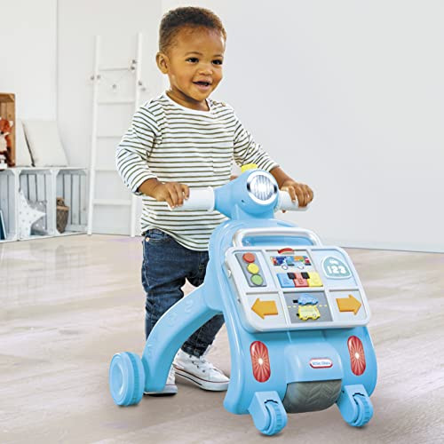 Little Tikes Learn & Play Learning Lane Activity Walker, Sit-to Stand, Walking, Sounds, Learning, Sound Effects,  & Travel Toy for Babies Infants Toddlers Girls Boys 9+ Months