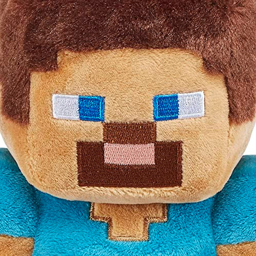 Mattel Minecraft Basic Plush Character Soft Dolls, Video Game-Inspired Collectible Toy s for Kids & Fans Ages 3 Years Old & Up