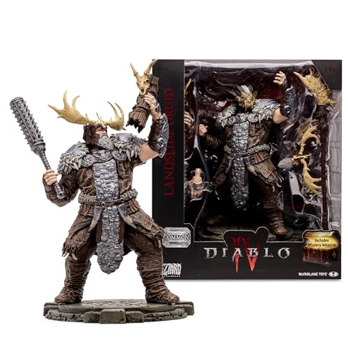 McFarlane Toys - Diablo IV Landslide Druid (Common) 1:12 Scale Posed Figure