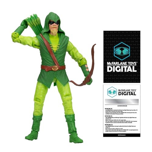 McFarlane Toys DC Direct Green Arrow (Longbow Hunter) 7in Action Figure Digital Collectible