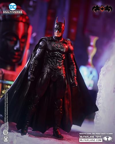 McFarlane Toys - DC Multiverse Batman (Batman & Robin) 7in Build-A Figure,Black