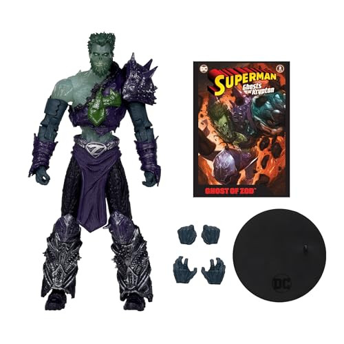 McFarlane Toys - DC Direct Page Punchers Ghost of Zod 7in Action Figure with Superman Comic