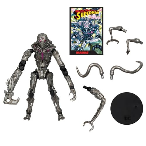McFarlane Toys - DC Direct Page Punchers Brainiac 7in Action Figure with Superman Comic