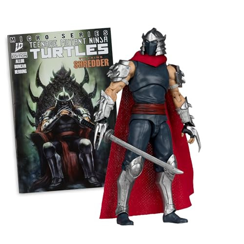 McFarlane Toys-Teenage Mutant Ninja Turtles (Page Punchers) Shredder 5in Action Figure with Comic