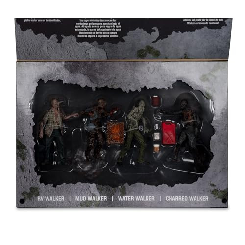 McFarlane Toys - The Walking Dead Walkers 5in Figure 4-Pack