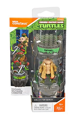 Mega Bloks Mega Construx Teenage Mutant Ninja Turtles Classic Series Raphael Mutagen Canister