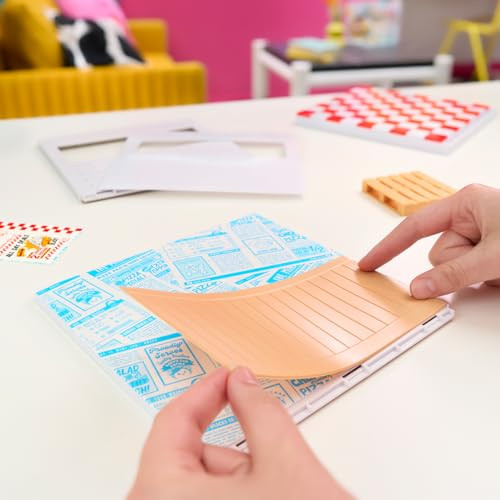 MGA's Miniverse Make It Mini Spaces Pizza Shop, Building Set, Customize, DIY Crafts, Rooms, Hobby, Collectors, Display, s, 8+