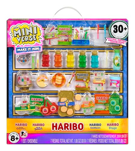 MGA's Miniverse Make It Mini HARIBO Multipack, DIY, Resin Play, Hobby, s, Replica Food, NOT Edible, Collectors, 8+