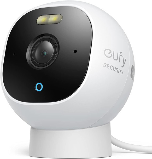 eufy Security Outdoor Cam E210, All-in-One Security Camera with 1080p Resolution, Spotlight, Color Night Vision, No Monthly Fees, Wired Camera, IP67 Weatherproof, Motion Only Alert* eufy Security Outdoor Cam E210, All-in-One Security Camera with 1080p Resolution, Spotlight, Color Night Vision, No Monthly Fees, Wired Camera, IP67 Weatherproof, Motion Only Alert*