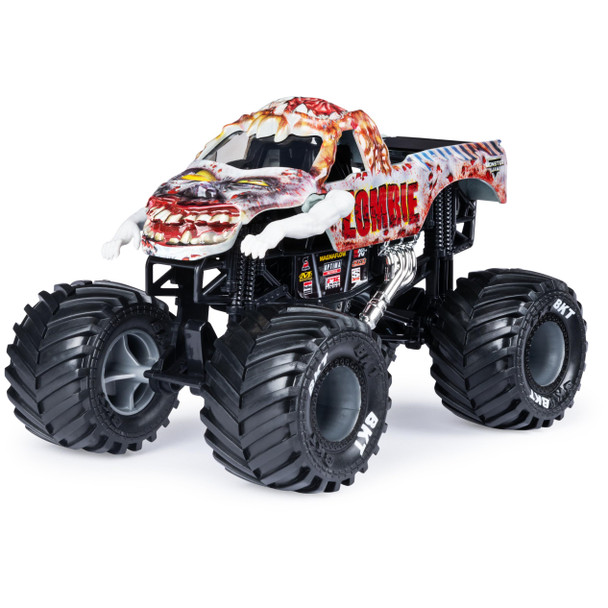 Monster Jam , Official Zombie Monster Truck, Collector Die-Cast Vehicle, 1:24 Scale, Kids Toys for Boys and Girls Ages 3 and up