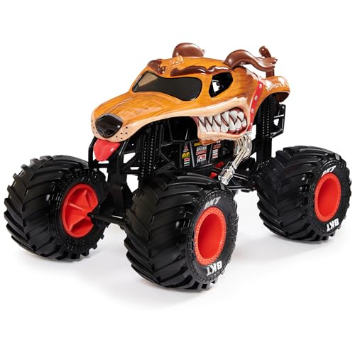 Monster Jam , Official Monster Mutt Monster Truck, Die-Cast Vehicle, 1:24 Scale