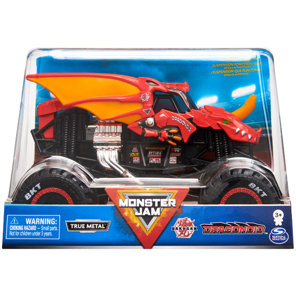 Monster Jam Bakugan Dragonoid Monster Truck Collector Die-Cast Vehicle in 1:24 Scale by Monster Jam