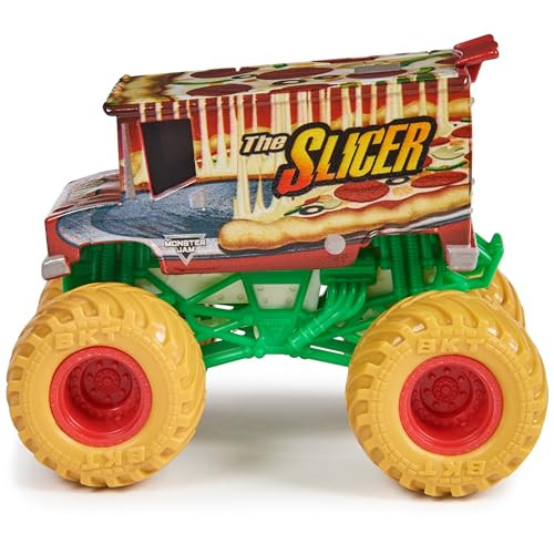 Monster Jam , Official The Slicer Monster Truck, Die-Cast Vehicle, 1:64 Scale, Kids Toys for Boys Ages 3 and up