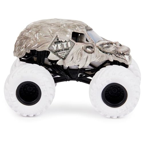 Monster Jam , Official Dragon Vs. Yeti Die-Cast Monster Trucks, 1:64 Scale, Kids Toys for Boys Ages 3 and up